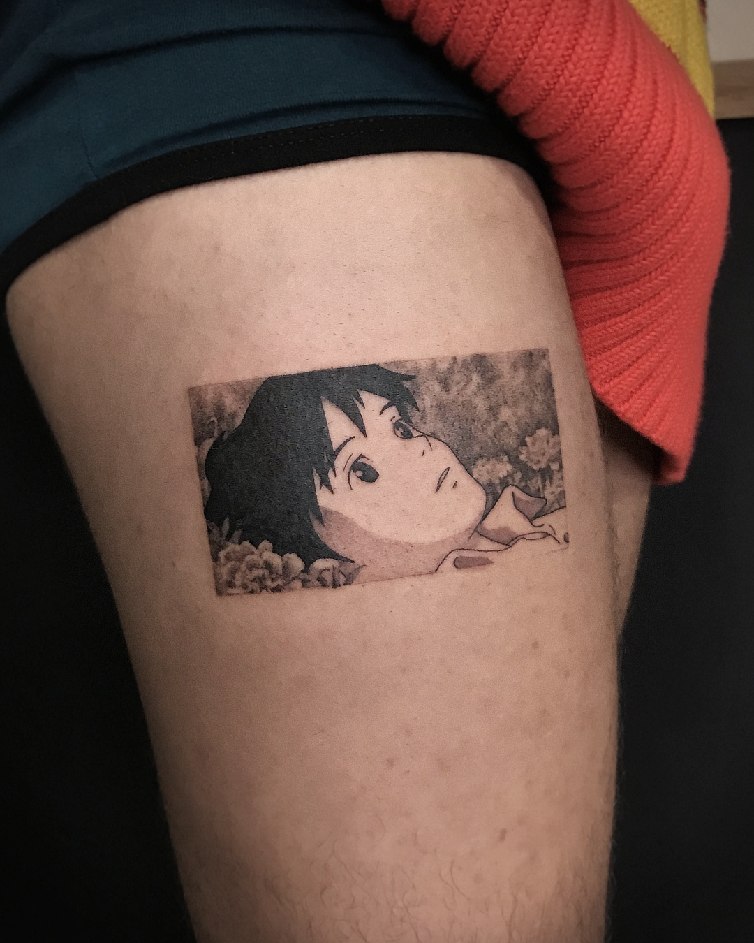 nico-tatuto-tatoueur-bordeaux-talence-tattoo-vignette-manga-anime-arrietty-le-petit-monde-des-chapardeurs-ghibli